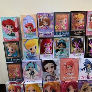 Qposket princess figures